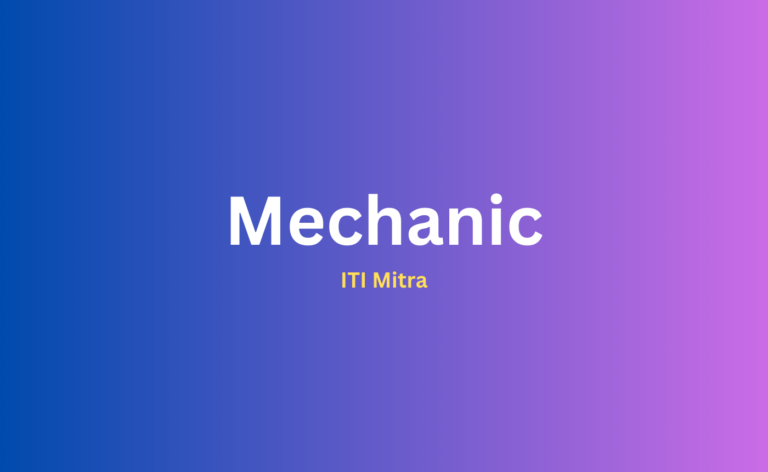 Mechanic (Motor Vehicle)